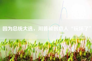 因为总统大选，川普被创意人“玩坏了”