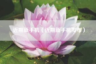 近期新手机（近期新手机发布）