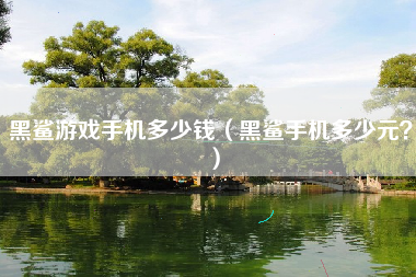 黑鲨游戏手机多少钱（黑鲨手机多少元？）