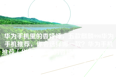 华为手机里的香饽饽，五款麒麟990华为手机推荐，你会选择哪一款？华为手机推荐「华为手机里的香饽饽，五款麒麟990华为手机推荐，你会选择哪一款？」
